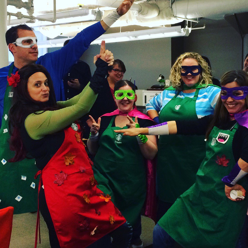 mchugh_cmchugh's tweet photo. Ops Services promo team superheroes! #tobeapartner @starbucksprtnrs https://t.co/YKUwzdUVCe
