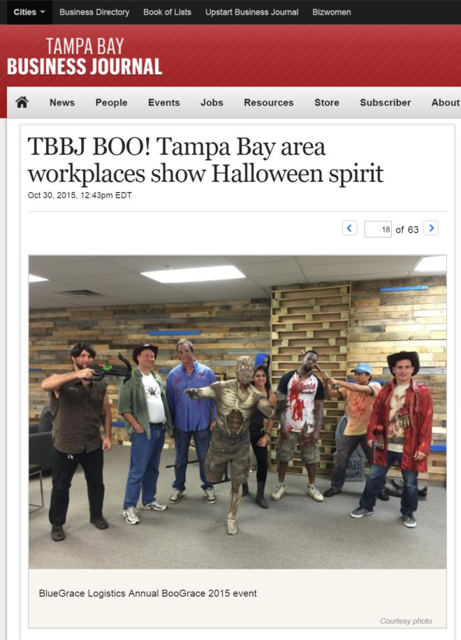 VictorLazaroBG's tweet photo. Tampa Bay area workplaces show Halloween spirit! @MyBlueGrace
#TBBJBoo #TBBJ #BOOGRACE15 #myBOOGRACE15 https://t.co/St9Tbpl9zF