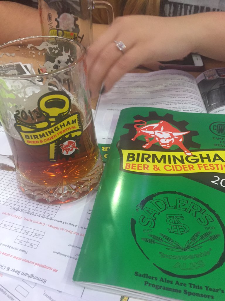 HighburyPub's tweet photo. Testing a few ales we hope to get on in future @BrumCAMRA #BBCF15 https://t.co/5TvaCgjRZT