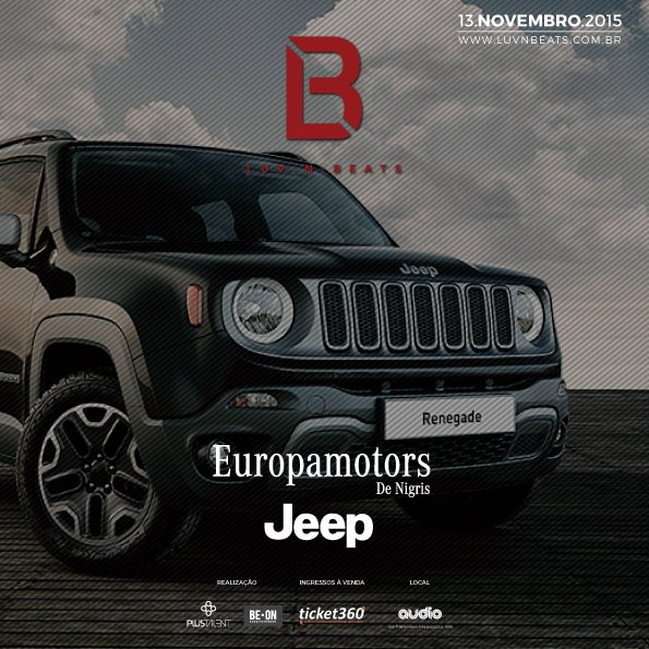luvNbeats's tweet photo. O SUV + desejado do mercado estará na #LuvSP c/ a @Europamotors! Venha festejar c/ o novo ícone do off-road! https://t.co/AMwZ1xdM70