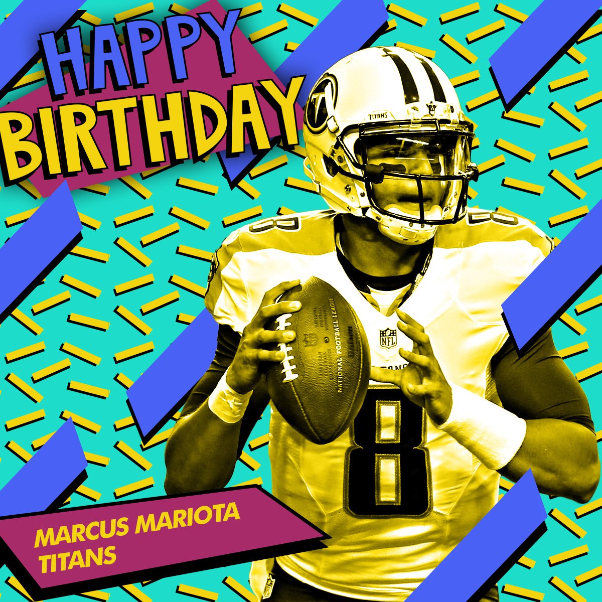 22 years old! Join us in wishing QB Marcus Mariota a HAPPY BIRTHDAY! 