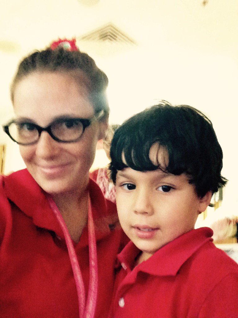 myexceptionalpk's tweet photo. An end to fabulous #redribbonweek15 @hiddenoaksES! #prek wearing red. @reduk8r1 ❤️ https://t.co/t7wEUOAU2l