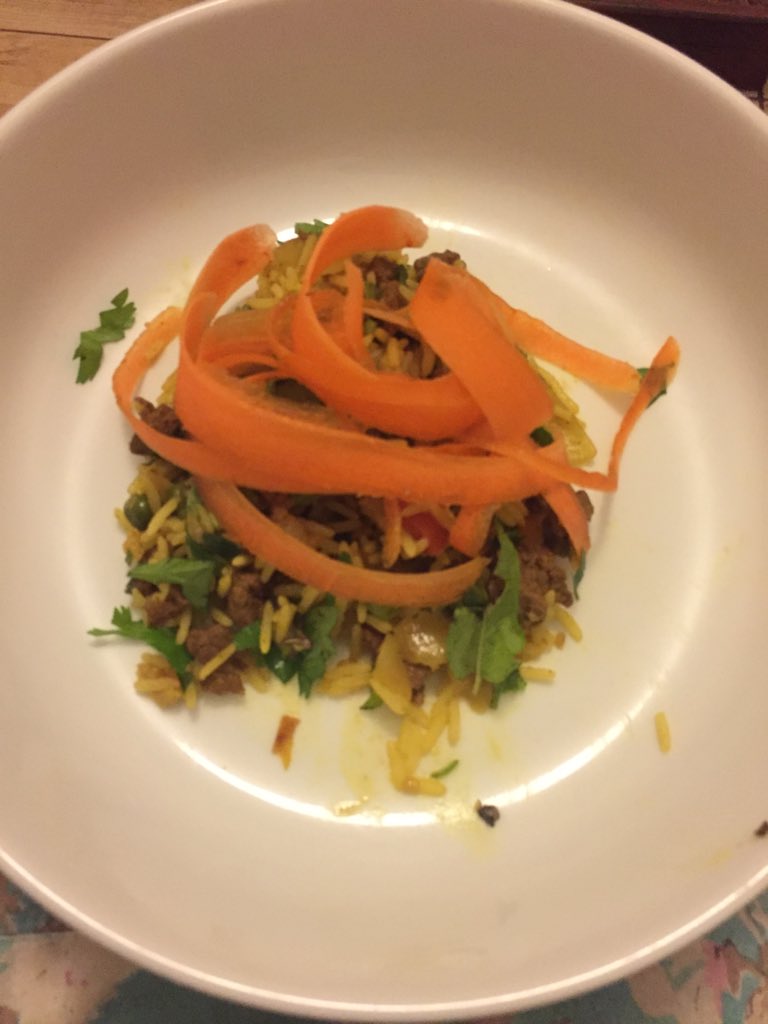 #kudoscookery <a href="/HelloFreshUK/">HelloFresh UK</a> wk44 bang bang Bangladeshi Biryani.
❤️ my box of fresh meals &amp; recipes.