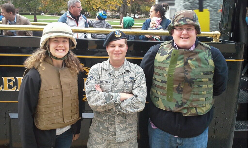 PurduePAVE's tweet photo. Had a great turnout today!! Even got the @LifeAtPurdue Reamer Club to support PAVE and student veterans! https://t.co/9jcmFCmu1n