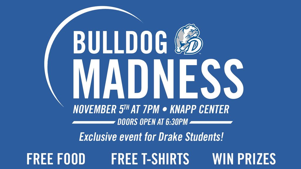 DrakeWBB's tweet image. 6 DAYS!!!! Be there or be ◼️!!! Great opportunity for you to win some prizes &amp;amp; take a break from studying! 🐶💙🏀⛹