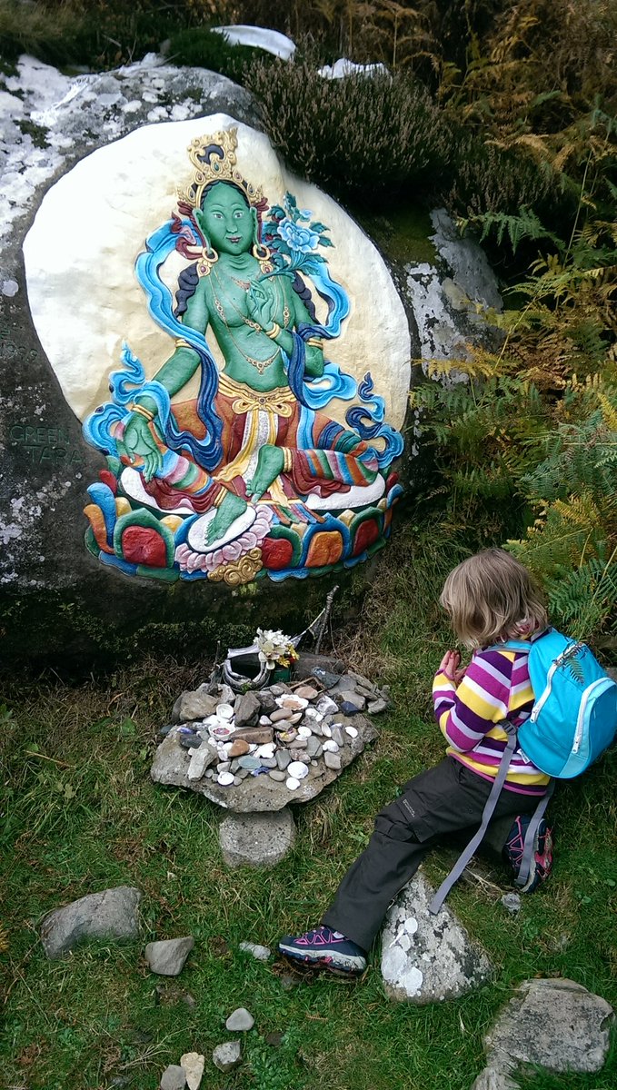 MuddledDaddy's tweet photo. Words cannot describe the peace and closeness we feel here #GreenTara #connected #HolyIsle #Arran #Nothingforgotten https://t.co/tMeQmwdnCr