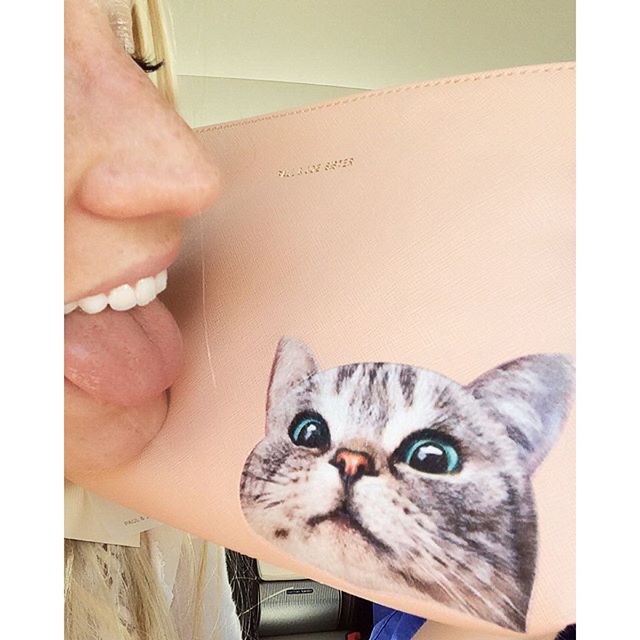 KeshaRose's tweet photo. This is one happy kitty https://t.co/1gxqoX7I51