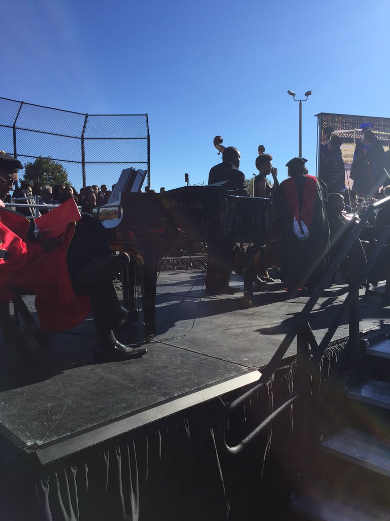Honored to represent the WFU Family at installation of WSSU Chancellor Elwood Robinson this fabulous afternoon!