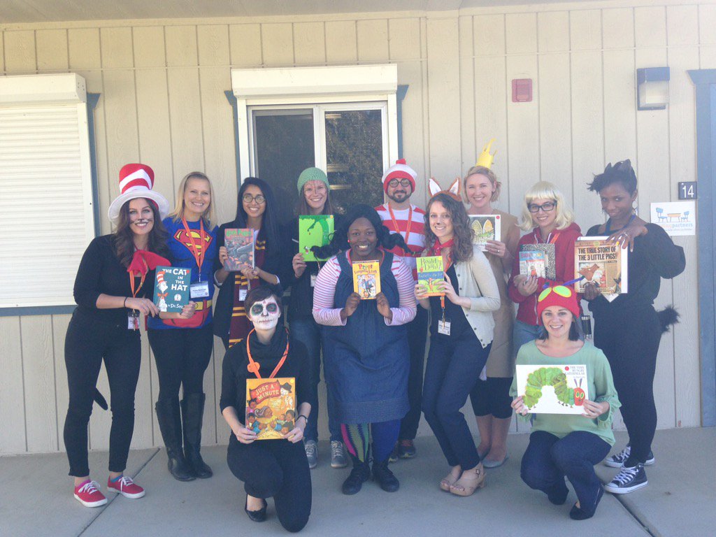 We're celebrating Halloween by dressing up as #kidlit characters!