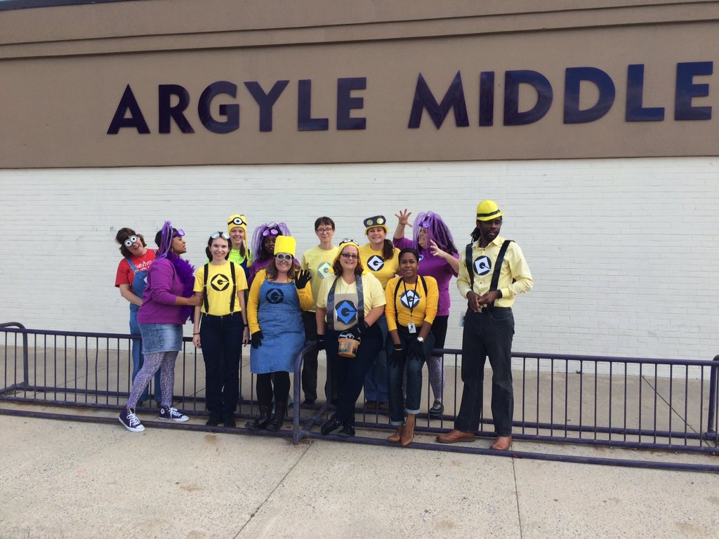 edgargeo's tweet photo. Argyle what a great place to work! Look at our spirit!! We are one in a minion! https://t.co/0l4vjN1DzP