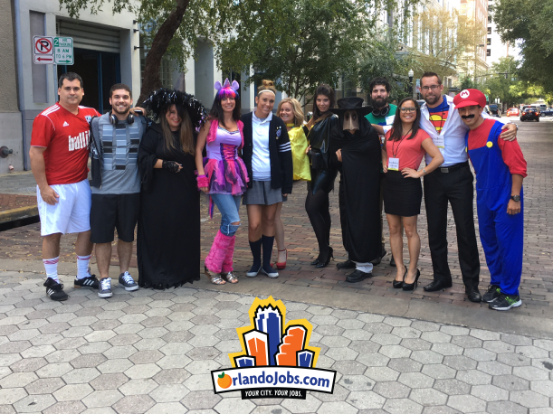 OrlandoJobs's tweet photo. Happy #Halloween from our family to yours! #Orlando #Jobs #PartyonPine #Downtown #WorkHard #PlayHard https://t.co/GohXvh0IoP
