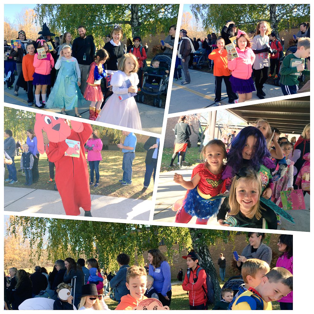 BNanassy's tweet photo. Character parade at NES! https://t.co/rrGSNFfWgq