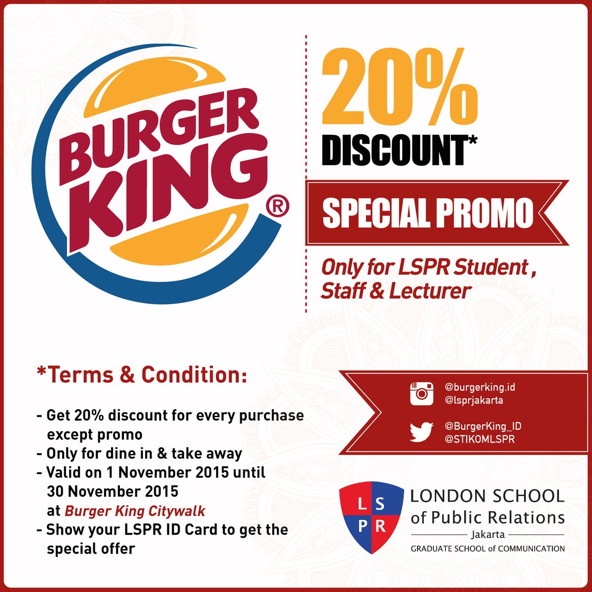 Citywalk discount coupons