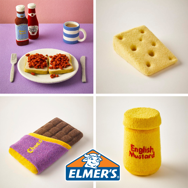 ElmersMexico's tweet photo. Que te parece la recreación de Patrick Alvern de alimentos hechos con lana. #NotasElmers https://t.co/NjctJ5S3Nm