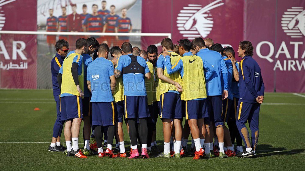 FCBarcelona_es's tweet image. [FOTOS] Las mejores imágenes de la sesión preparatoria de este viernes ow.ly/U38X0