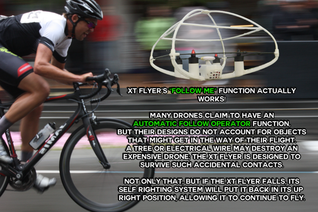 xtflyerdrone's tweet photo. Imagine catching your next race with a #drone that can handle real-world obstacles? @xtflyerdrone #cycling #video https://t.co/XUFQYPnM94