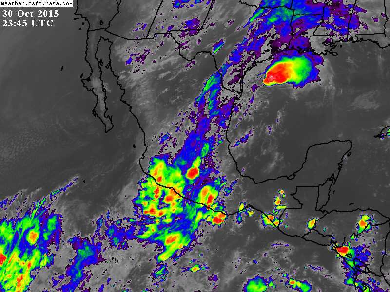 Prevén lluvias fuertes para el fin de semana en gran parte del país - CSm4cAmVEAAv1KP