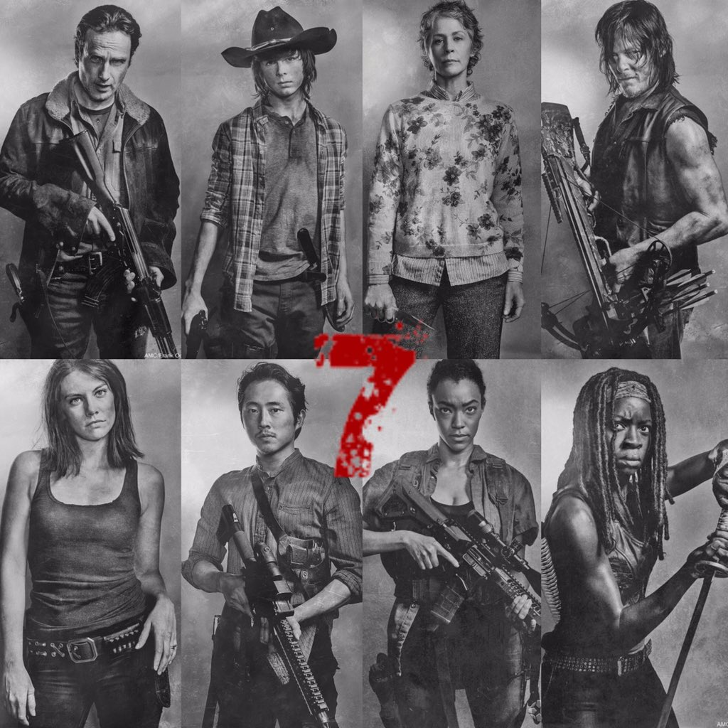 #TheWalkingDead has been renewed for it's seventh season! #TWDFamily #TWDSeason7 😍❤️
