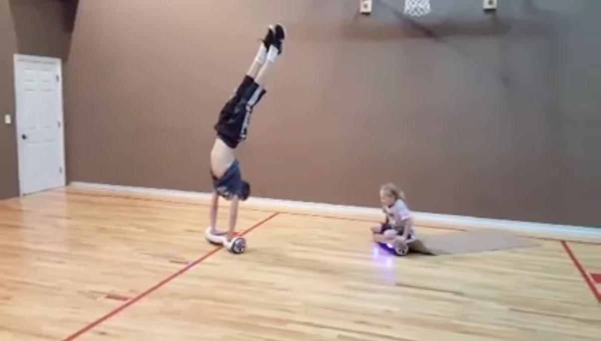 danbfarr's tweet image. Video of my kids playing on scooters in the basement: on.fb.me/1irocZ0 I am impressed at how agile they are.