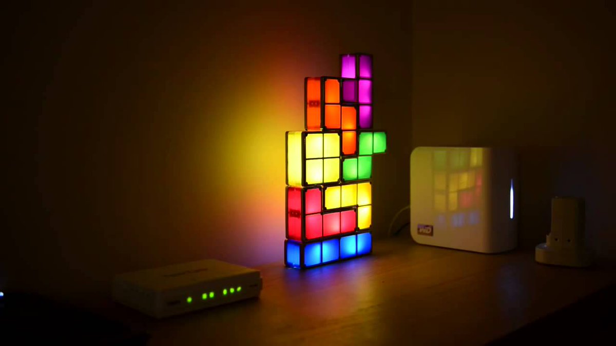 MyLittleGadget's tweet photo. Stunning Tetris Stackable LED Desk Lamp https://t.co/IWRlUVtoE9 #coolgadgets #coolstuff #want #need https://t.co/9w5GBwsKTr
