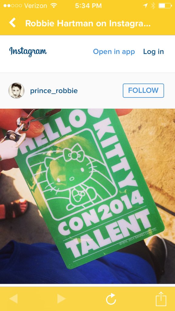 Monster_Prince's tweet photo. A year ago today I was privileged to be a panelist at #HelloKittyCon. Oh #timehop you depress me. 😂 https://t.co/ZOpnIpwX4q