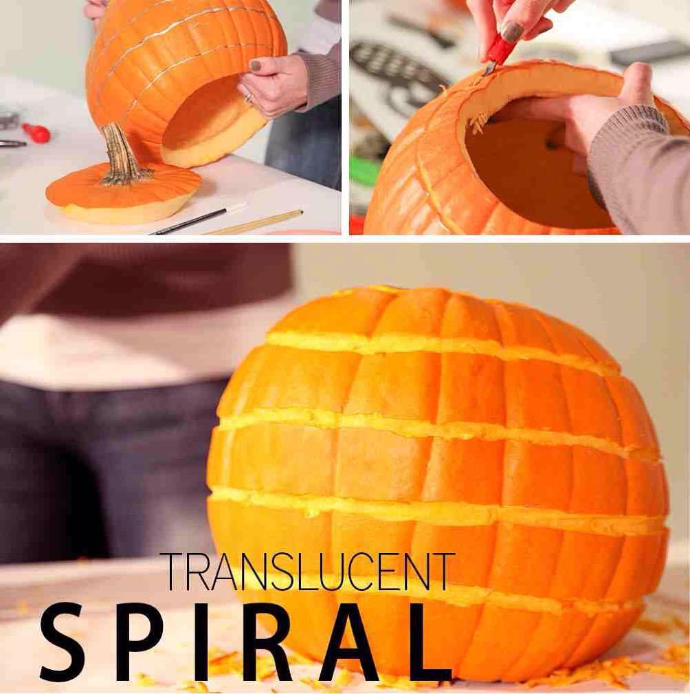 oakexpress's tweet photo. The translucent spiral is an easy #Halloween #DIY. 👻  #frontdoorblog #pumpkins #linkinprof… https://t.co/baODcDdcul https://t.co/tbjUt7XbND