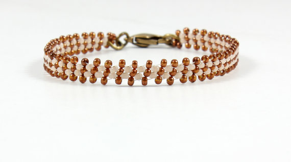 Beadedtweets's tweet photo. ♣❀ Copper #beaded #bracelet. Found only at #beadfulstrings on Etsy. Come on in. https://t.co/tX6754iova https://t.co/OHIrZVbezP