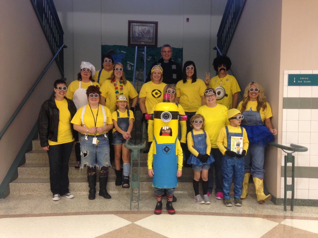 Our teachers and staff had just as much fun as the kiddos! #StorybookCharacterDay