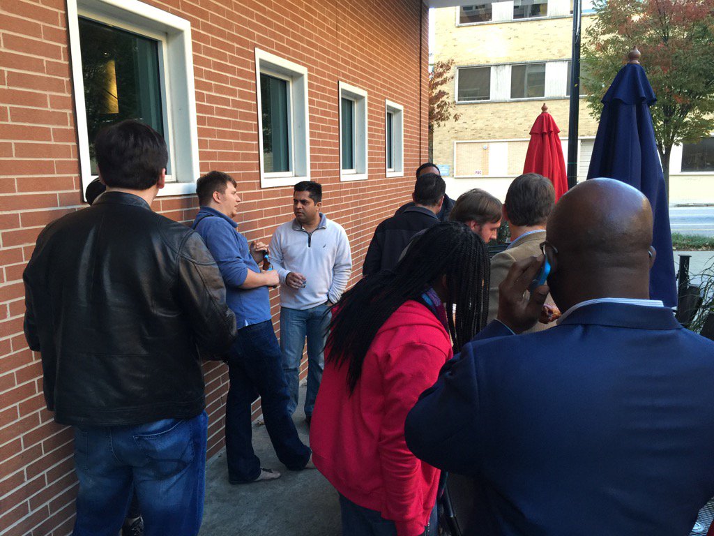 atdc's tweet photo. Mixer countdown to the #FinTechHackChallenge as Developers converge to discuss our upcoming competition! https://t.co/xECM0glSVW