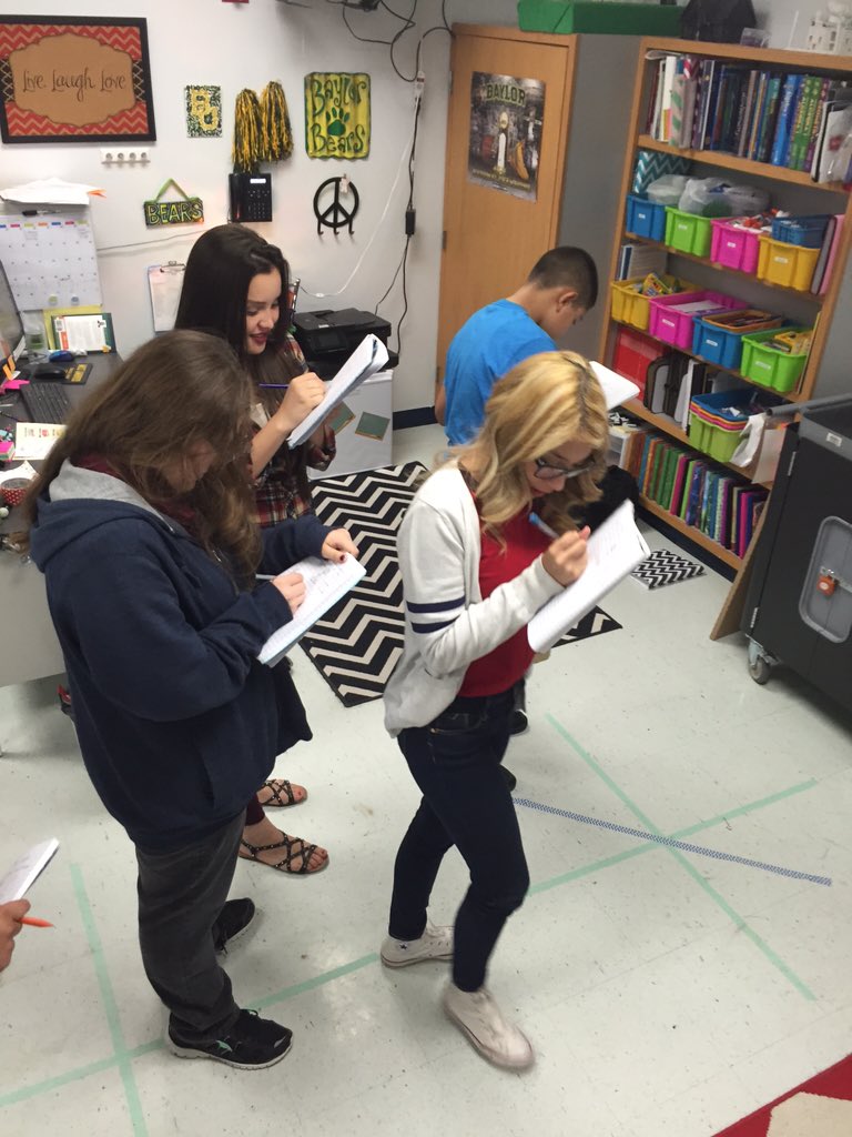 MrsAleong's tweet photo. Slope activity in class today! So much fun!! #math4ever #sehsthebest https://t.co/XqBjctHEjA