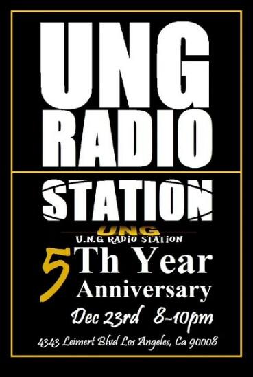 UNGRADIOSTATION's tweet image. @agnezmo Come &amp;amp; support the hottest #RadioStation playing your #Music Dec 23rd 4343 Leimert Blvd #LoAngeles