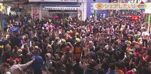 일본 시부야 할로윈 풍경 | 인스티즈