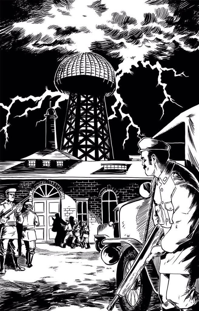 GregorySchoen's tweet photo. @NikolaTeslaFeed in RAYGUN we treat Nikola Tesla with the respect he deserves https://t.co/XYNPbAlFXZ