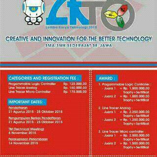albertus_d2's tweet photo. Come and join with us !! Creative and innovation for the better technology

Untuk sma-smk sederajat https://t.co/iAQOCQfd7f