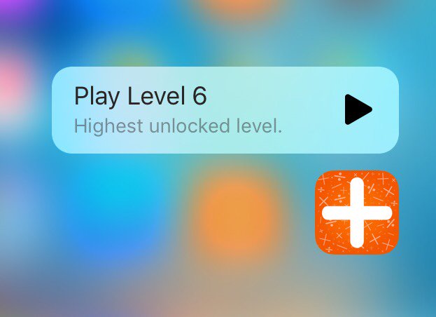 ShanushPT's tweet photo. Mathos now supports 3D Touch! What's your highest level?
https://t.co/oZNpnq1nyb  #appstore #update #3DTouch #iPhone https://t.co/YXDCLaiDkl