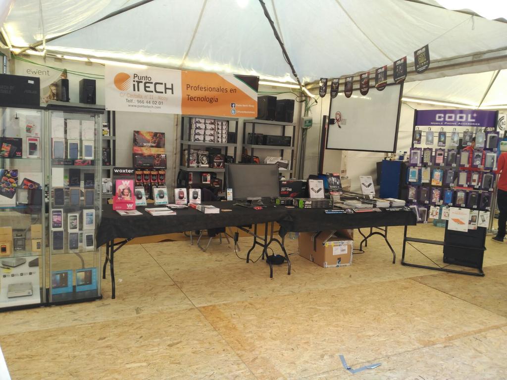 Servitec3D's tweet photo. Ven a nuestro están en la feria de Cocentaina y descubre nuestras ofertas en marcas como #BgGaming #b-move https://t.co/axvySYE1mN