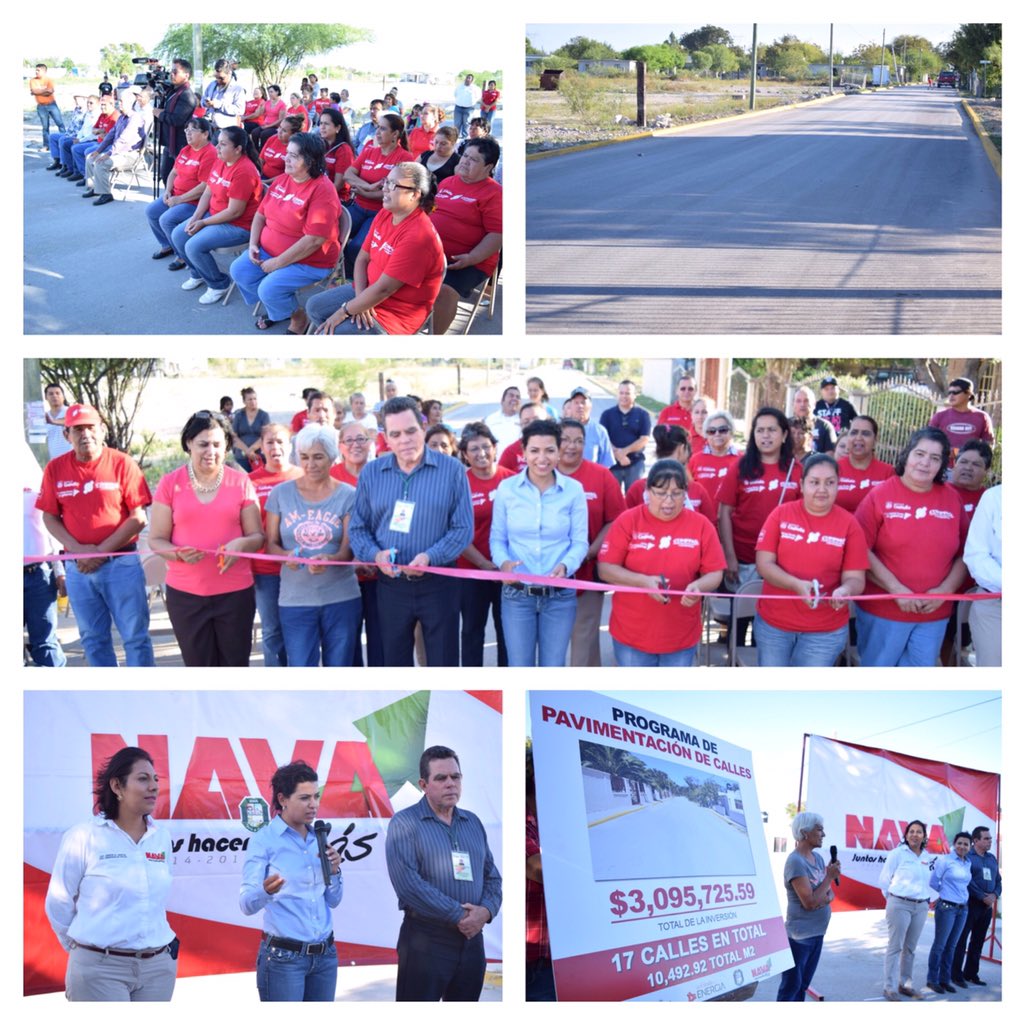 Gabyoss's tweet photo. Programa de #Pavimentación en calles E. Zapata y Galeana #Proyecto43 más de 2,500 M2 #Nava @rubenmoreiravdz https://t.co/HdXQCTpGaN