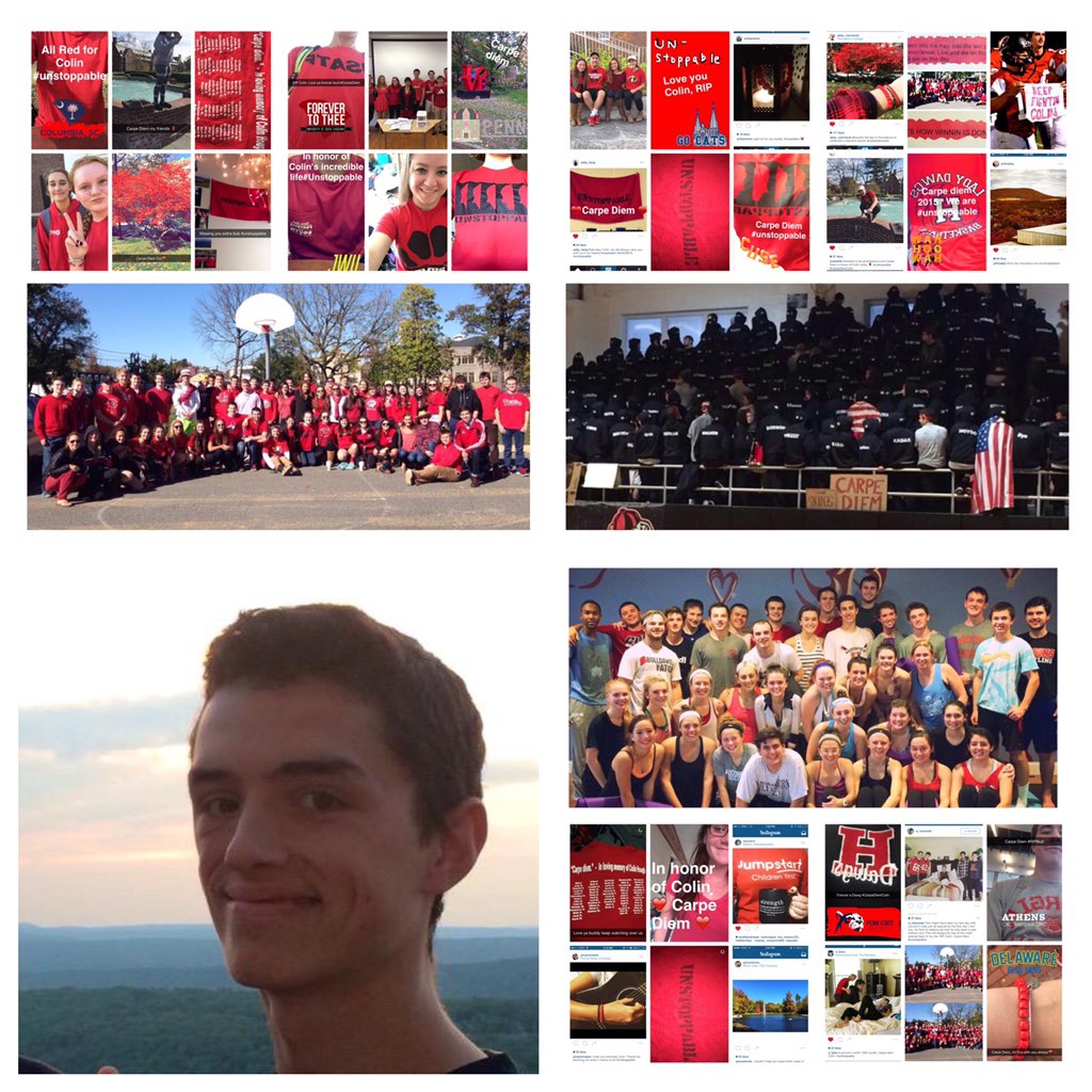 TheRealHMHS2015's tweet photo. We love you, Colin #CarpeDiem #2015 #forever https://t.co/zXfhVeRYsT