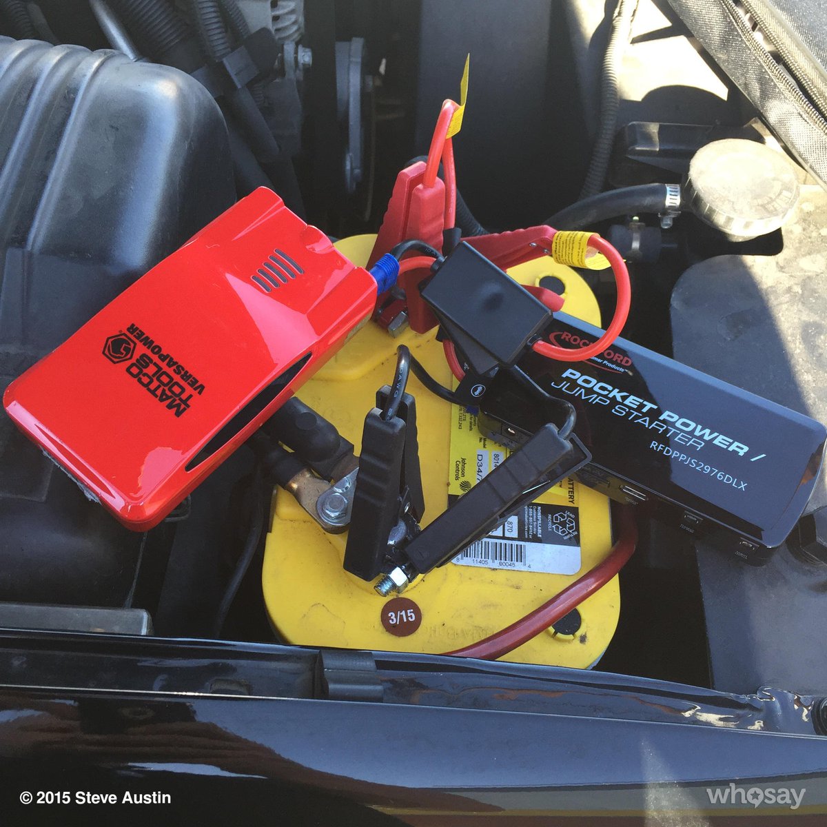 steveaustinBSR's tweet image. Dead battery in my 96 Suburban after training back. No worries. Had my gimmick battery chargers...
#alwaysready