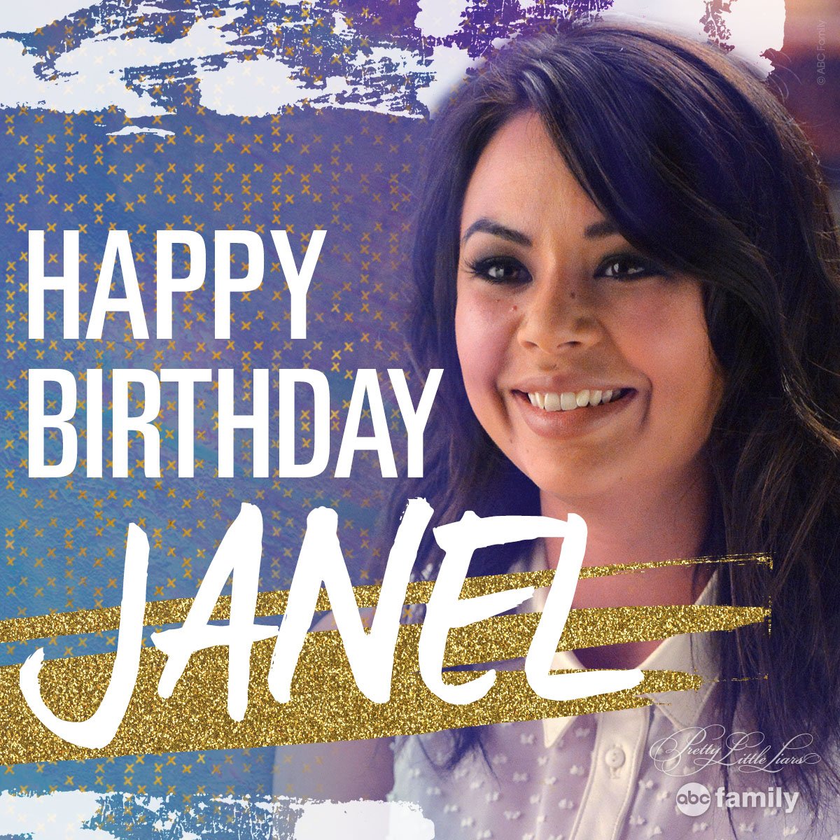 #PLLArmy! It’s the fabulous <a href="/JanelParrish/">Janel Parrish</a>’s birthday! RT to wish her a #HBD! #PrettyLittleLiars
