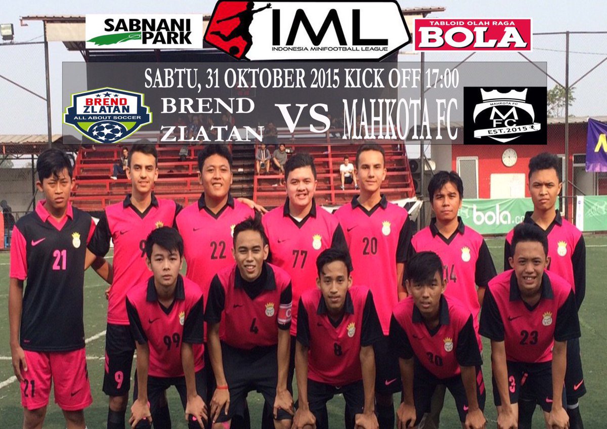 MahkotaFc's tweet photo. Hari inii!!!
MFC vs Brend Zlatan 
#AllOut #MFC https://t.co/YuiooA649Q