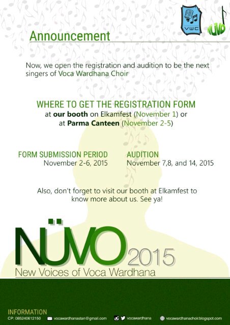 vocawardhana's tweet photo. Nüvo 2015. New Voices of Voca Wardhana. Gate is open to join our squad, only for PKN-STANers! #Nüvo2015 @bemstan_ https://t.co/lh14igJuKL