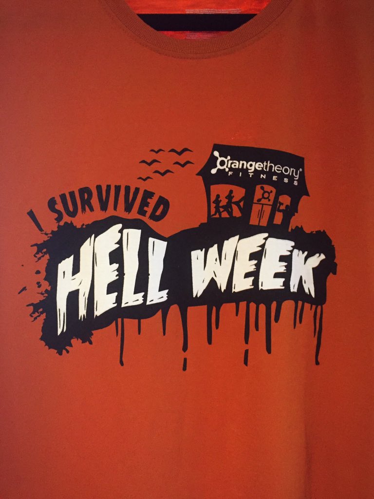 julesfreeman's tweet photo. Been there, done that &amp; got the t-shirt to prove it!  Completed #hellweek @OTheoryFitness #Octoburn https://t.co/g0xsXbtwbn