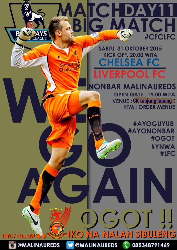 MalinauReds's tweet photo. Nonbar CFC VS #LFC  OP: 19.00 wita at Cangkir Kopi CK. Tanjung lapang HTM : order menu.
@BIGREDS_IOLSC @cakdim #YNWA https://t.co/wYsD36rGWL