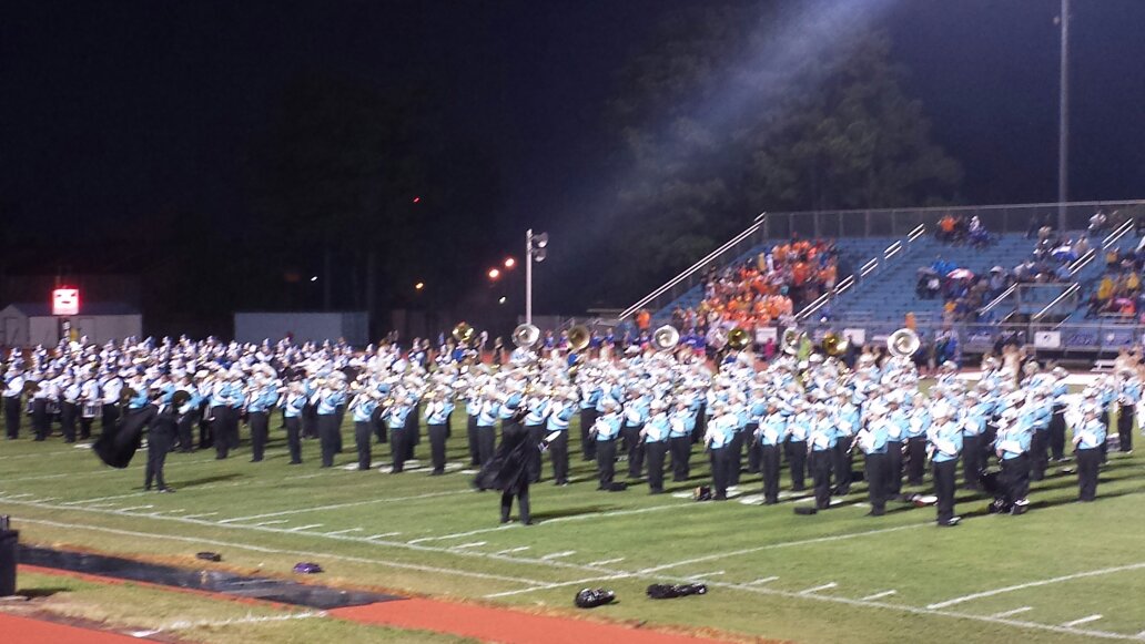 ArmyLakeCharles's tweet photo. Barbe n Sulphur getting ready to kick it off https://t.co/lVmx5RW0EC