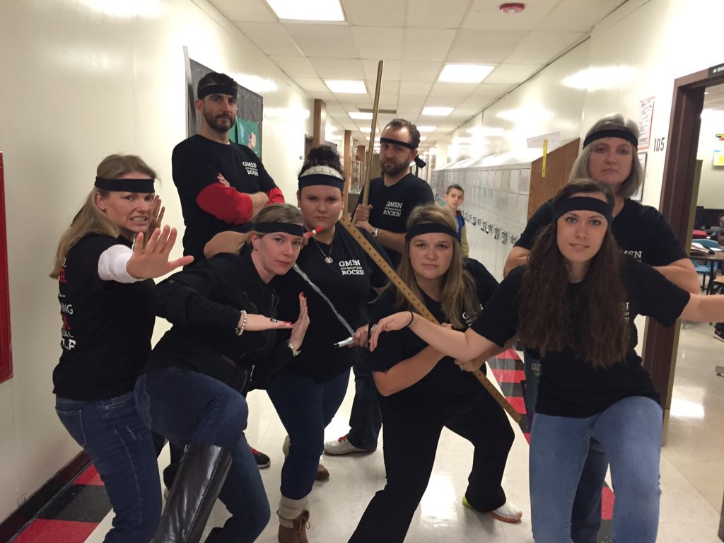 6th grade ninja teachers! <a href="/GMNorth/">GM Middle North</a>
