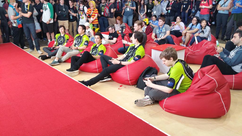 ASUSAU's tweet photo. It's about to get serious with MARIO KART Legacy Style! Thx NintendoAUS for having us! #LegacyTakeOver #PAXAus2015 https://t.co/w0oeqZAFUi