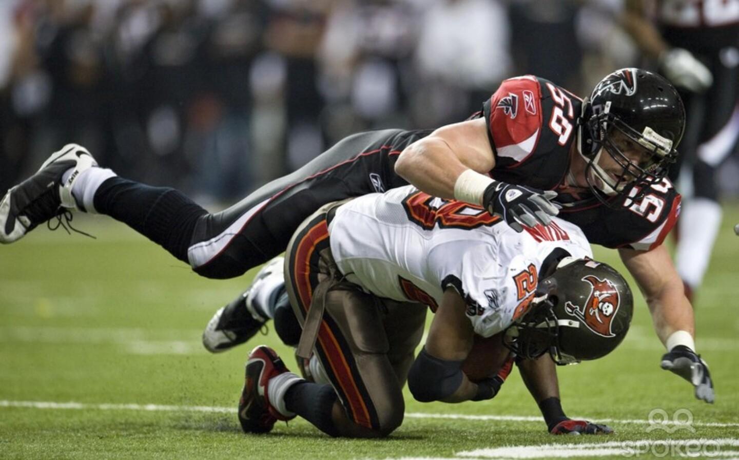 Happy Bday Keith Brooking! \98-08, \09-11, DEN \12 5 Pro Bowls, 2x All-Pro 1335 tackles 