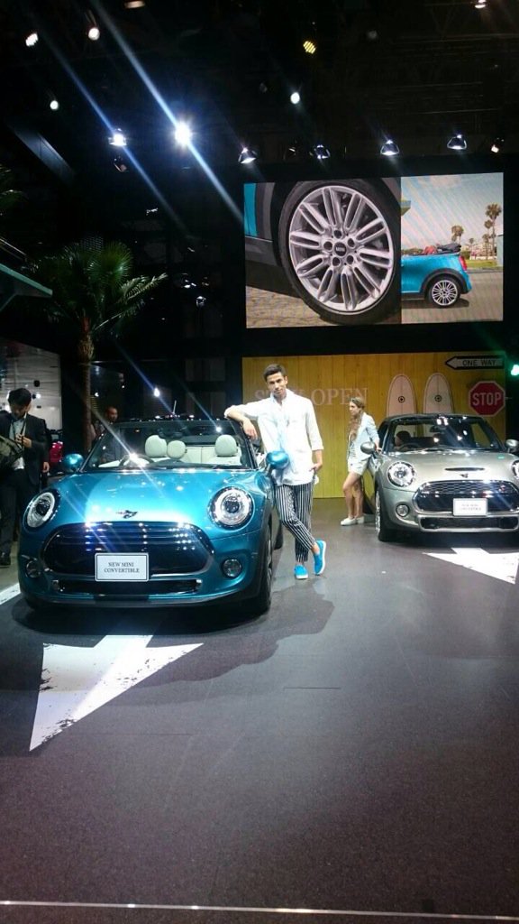 ari7777777's tweet photo. Tokyo Motor Show .in Big Sight 
#mini #minicooper #tokyomotorshow #worldpremiere 
#model #conbertible #東京モーターショー https://t.co/yShXtip6kF