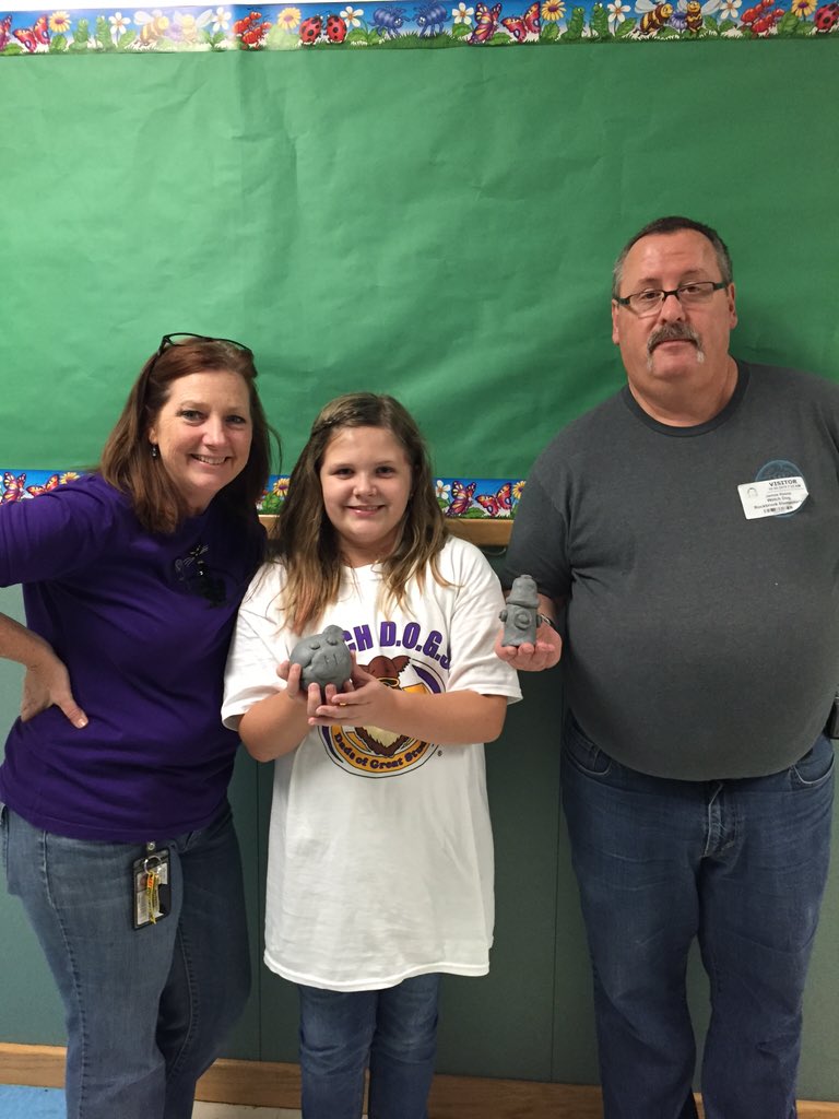 Thanks <a href="/CarolKistner1/">artscape62</a> for letting our <a href="/WATCH_DOGS/">WATCH D.O.G.S.</a> volunteer show off his artistic side! <a href="/LewisvilleISD/">Lewisville ISD</a> <a href="/RockbrookES/">Rockbrook Elementary School</a>